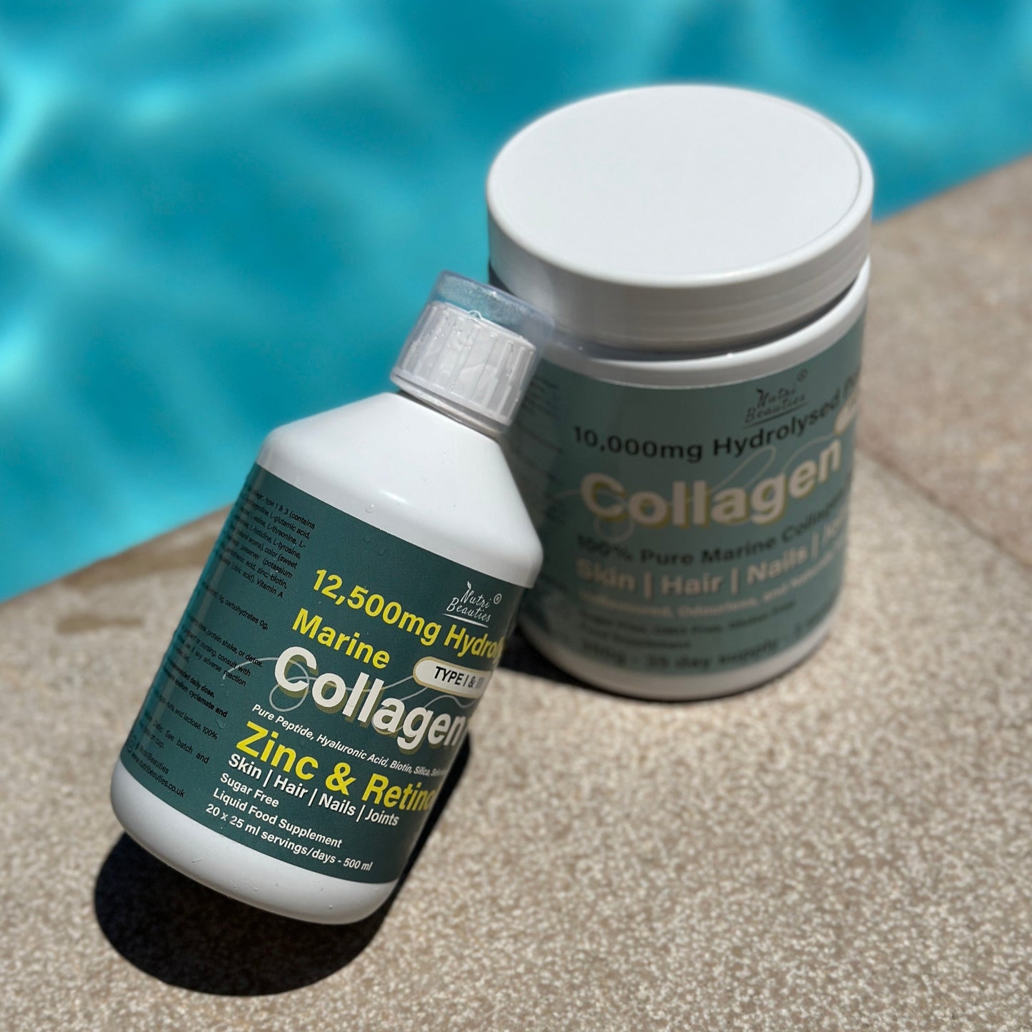 12,500mg Hydrolysed Marine Collagen PLUS Zinc & Retinol